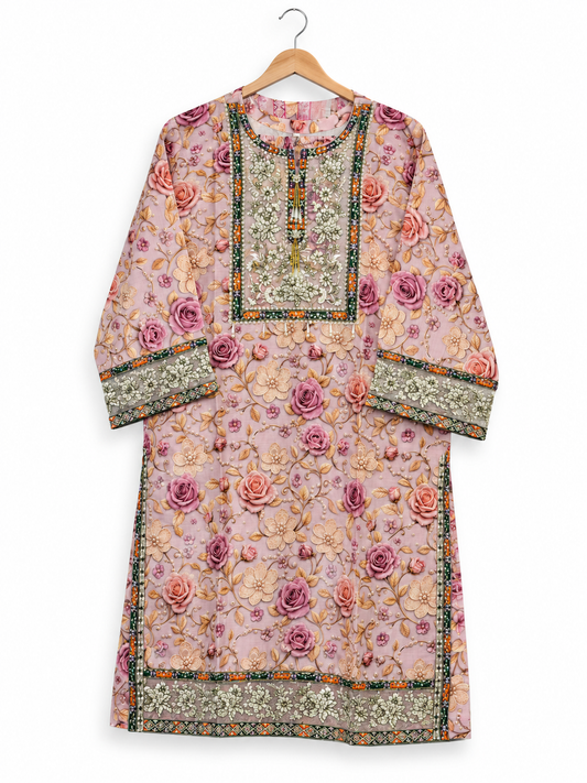 Rose Garden Floral 3-Piece Suit