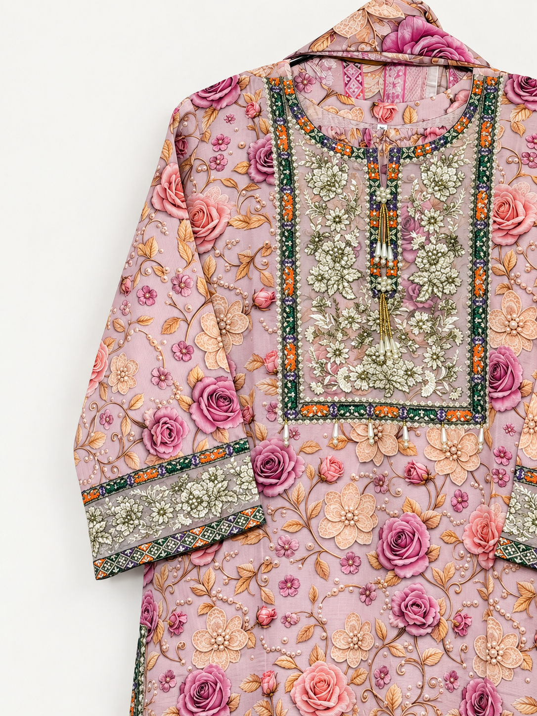 Rose Garden Floral 3-Piece Suit