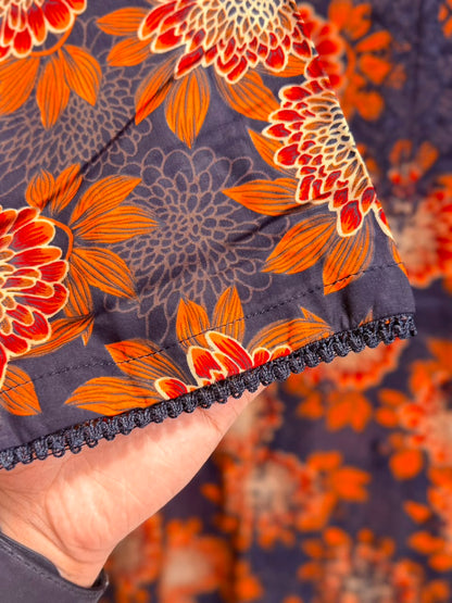 Flora Ember – Linen 3 Piece