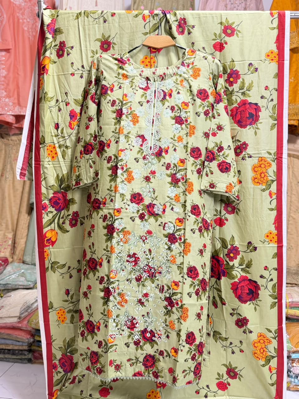 Garden Mist – Linen 3 Piece